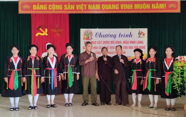 Thái Nguyên: Xây dựng 43 mô hình làng, bản văn hóa - Ảnh 1.