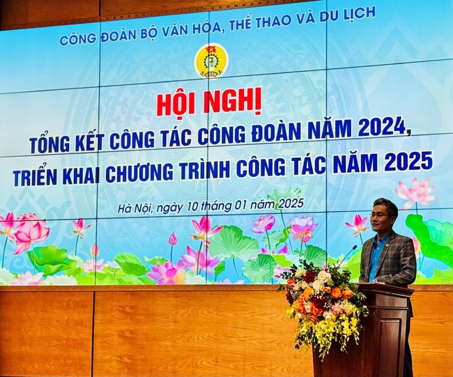 Công đoàn Bộ VHTTDL: Bám sát chức năng, nhiệm vụ của tổ chức công đoàn để đạt được những kết quả đáng ghi nhận năm 2024 - Ảnh 3.