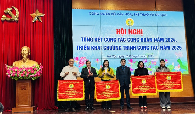 Công đoàn Bộ VHTTDL: Bám sát chức năng, nhiệm vụ của tổ chức công đoàn để đạt được những kết quả đáng ghi nhận năm 2024 - Ảnh 5.