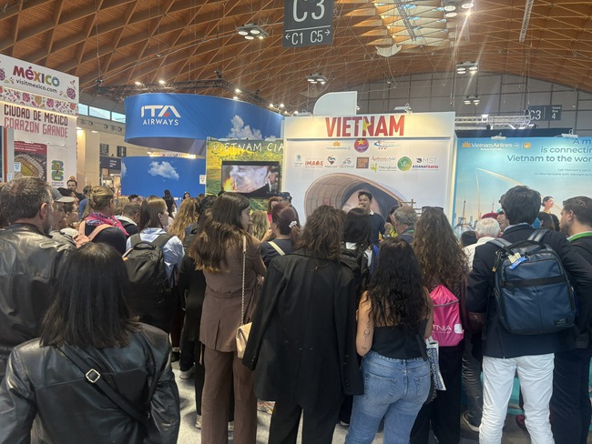 Gian hàng Việt Nam gây ấn tượng tại Hội chợ du lịch chuyên nghiệp TTG Travel Experience 2025 - Ảnh 3.
