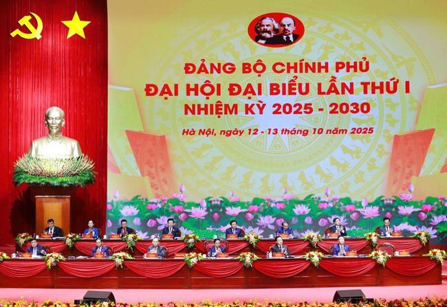 Khai mạc Đại hội đại biểu Đảng bộ Chính phủ lần thứ I - Ảnh 9.