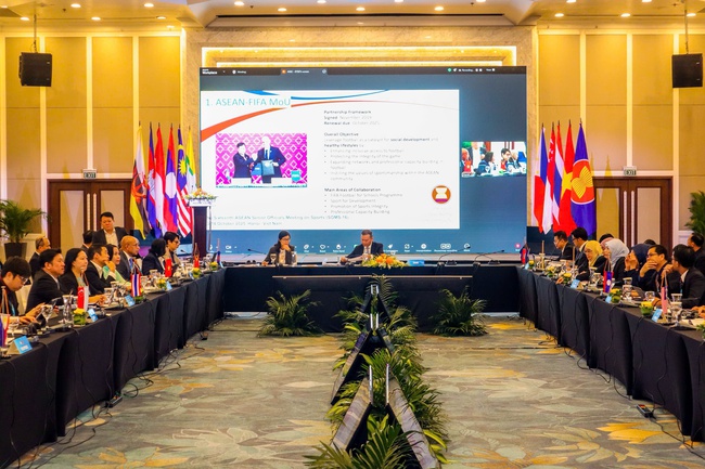 Bế mạc Hội nghị SOMS 16: Lan tỏa tinh thần phát triển Thể thao trung thực và bền vững - Ảnh 1. Bế mạc Hội nghị SOMS 16: Lan tỏa tinh thần phát triển Thể thao trung thực và bền vững - Ảnh 1.