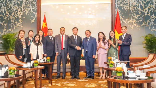 Đẩy mạnh phát triển sâu sắc hơn nữa hợp tác thể thao giữa Việt Nam - Trung Quốc - Ảnh 2. Đẩy mạnh phát triển sâu sắc hơn nữa hợp tác thể thao giữa Việt Nam - Trung Quốc - Ảnh 2.