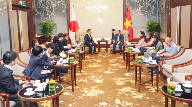 Mở ra chương mới trong hợp tác thể thao giữa Việt Nam - Nhật Bản - Ảnh 1. Mở ra chương mới trong hợp tác thể thao giữa Việt Nam - Nhật Bản - Ảnh 1.