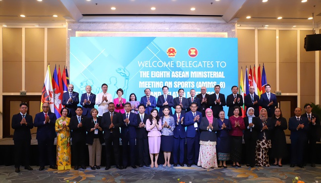 Khai mạc Hội nghị Bộ trưởng ASEAN về Thể thao lần thứ 8: Xây dựng tầm nhìn dài hạn cho thể thao ASEAN - Ảnh 5. Khai mạc Hội nghị Bộ trưởng ASEAN về Thể thao lần thứ 8: Xây dựng tầm nhìn dài hạn cho thể thao ASEAN - Ảnh 5.