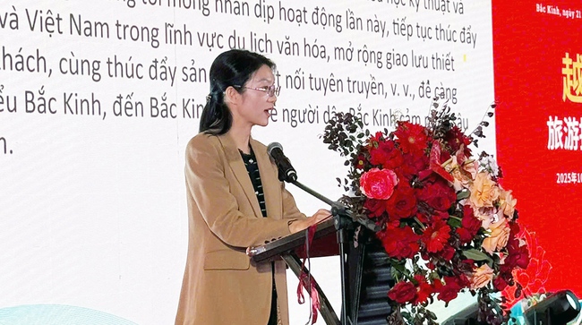 Sôi động Chương trình Giới thiệu Du lịch Việt Nam tại Bắc Kinh - Ảnh 4. Sôi động Chương trình Giới thiệu Du lịch Việt Nam tại Bắc Kinh - Ảnh 4.