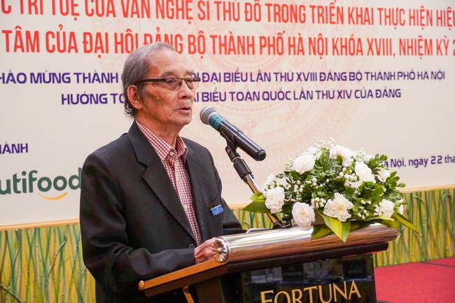 Khơi dậy khát vọng cống hiến của đội ngũ văn nghệ sĩ Thủ đô - Ảnh 4. Khơi dậy khát vọng cống hiến của đội ngũ văn nghệ sĩ Thủ đô - Ảnh 4.