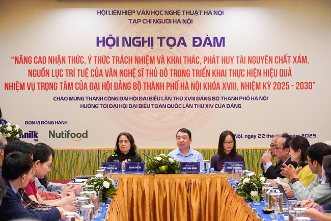 Khơi dậy khát vọng cống hiến của đội ngũ văn nghệ sĩ Thủ đô - Ảnh 1. Khơi dậy khát vọng cống hiến của đội ngũ văn nghệ sĩ Thủ đô - Ảnh 1.
