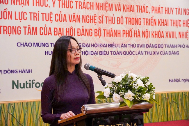 Khơi dậy khát vọng cống hiến của đội ngũ văn nghệ sĩ Thủ đô - Ảnh 2. Khơi dậy khát vọng cống hiến của đội ngũ văn nghệ sĩ Thủ đô - Ảnh 2.