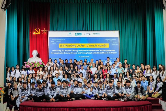Dự án "Tự tin lập nghiệp": Hỗ trợ các hoàn cảnh khó khăn học nghề vươn lên thoát nghèo bền vững - Ảnh 1. Dự án "Tự tin lập nghiệp": Hỗ trợ các hoàn cảnh khó khăn học nghề vươn lên thoát nghèo bền vững - Ảnh 1.