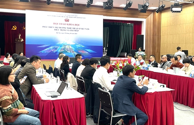 Phát triển thị trường nghệ thuật tại Việt Nam: Từ nhận diện thực tiễn đến định hình chiến lược bền vững - Ảnh 1. Phát triển thị trường nghệ thuật tại Việt Nam: Từ nhận diện thực tiễn đến định hình chiến lược bền vững - Ảnh 1.