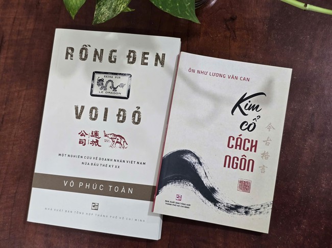 Giới thiệu 2 cuốn sách về những câu chuyện đạo đức, lối sống, cách làm ăn kinh tế và doanh nhân Việt Nam thời trước - Ảnh 1. Giới thiệu 2 cuốn sách về những câu chuyện đạo đức, lối sống, cách làm ăn kinh tế và doanh nhân Việt Nam thời trước - Ảnh 1.