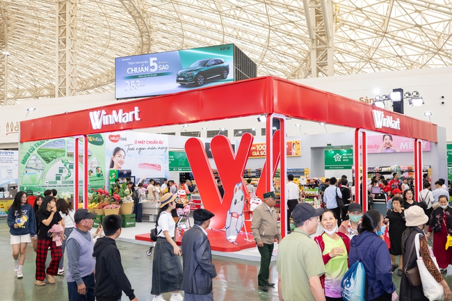 WinMart lan tỏa lối sống hiện đại tại Hội chợ Mùa thu - Ảnh 1.