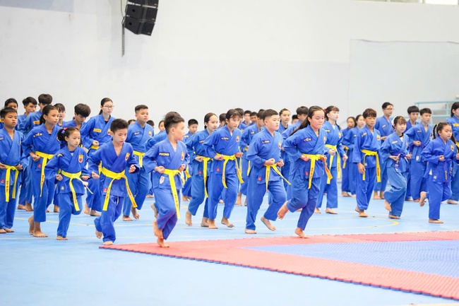 150 vận động viên tranh tài Giải các CLB VOVINAM TP.HCM 2025 - Ảnh 1. 150 vận động viên tranh tài Giải các CLB VOVINAM TP.HCM 2025 - Ảnh 1.