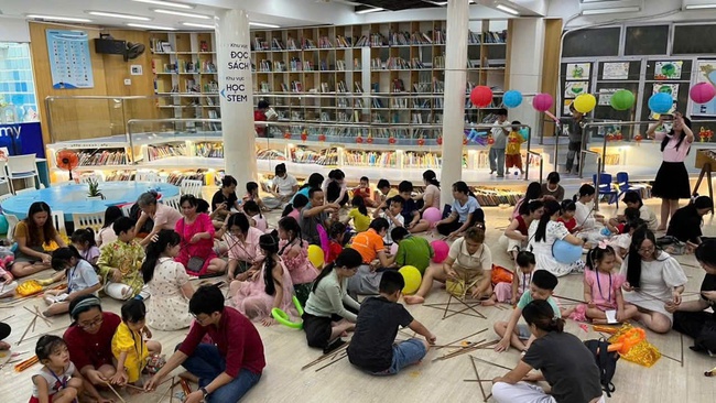 Thiếu nhi TP. Hồ Chí Minh háo hức tham gia chương trình &quot;Vui hội trăng rằm&quot; - Ảnh 3.