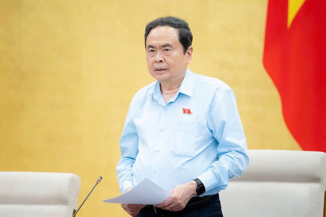 Chủ tịch Quốc hội Trần Thanh Mẫn: Tiếp tục rà soát, hoàn thiện dự án Luật Báo chí (sửa đổi)  - Ảnh 3.