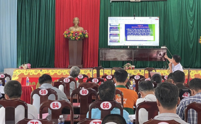 Tập huấn công tác rà soát hộ nghèo, hộ cận nghèo năm 2025 - Ảnh 1. Tập huấn công tác rà soát hộ nghèo, hộ cận nghèo năm 2025 - Ảnh 1.