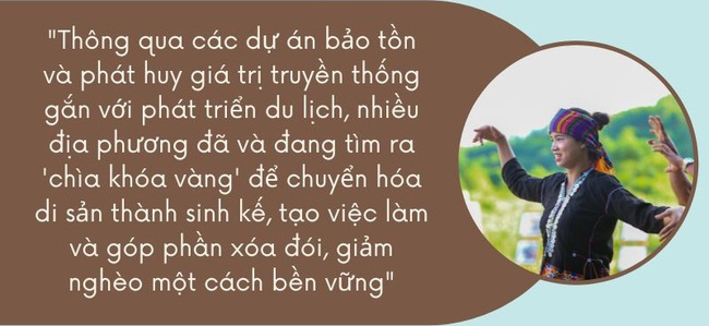 [Emagazine] Bảo tồn văn hóa- &quot;chìa khóa vàng&quot; xóa đói, giảm nghèo vùng dân tộc thiểu số - Ảnh 3.