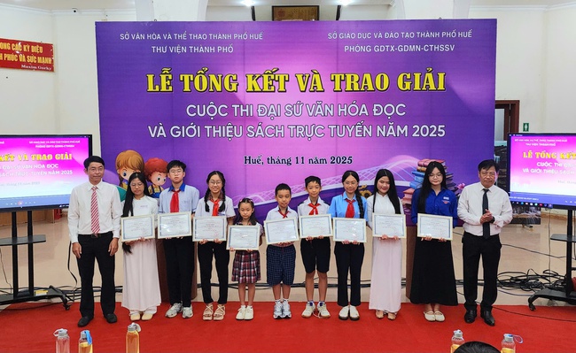 TP Huế: Hơn 19.700 bài tham dự Cuộc thi Đại sứ Văn hóa đọc năm 2025 - Ảnh 3.