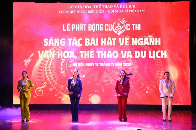 Phát động Cuộc thi sáng tác bài hát về ngành Văn hóa, Thể thao và Du lịch năm 2025 - Ảnh 1.