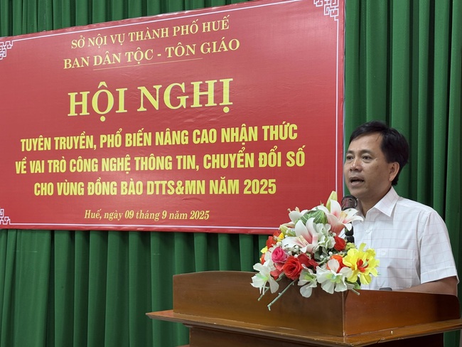 Nâng cao nhận thức về chuyển đổi số cho đồng bào dân tộc miền núi - Ảnh 1.