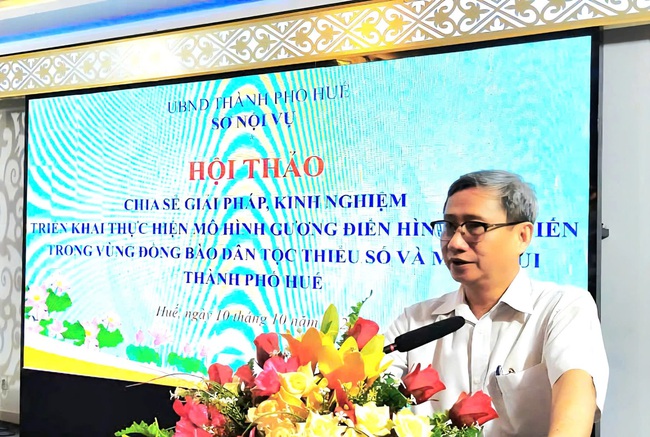 Chia sẻ kinh nghiệm triển khai mô hình gương điển hình tiên tiến vùng đồng bào dân tộc thiểu số - Ảnh 1. Chia sẻ kinh nghiệm triển khai mô hình gương điển hình tiên tiến vùng đồng bào dân tộc thiểu số - Ảnh 1.