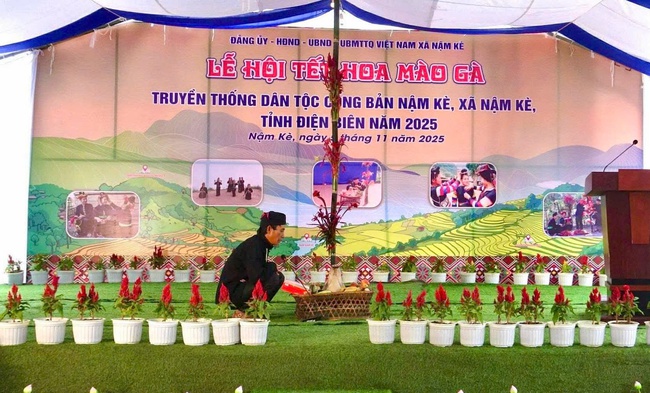 Lễ hội Tết Hoa mào gà: Lan tỏa nét đẹp văn hóa truyền thống của dân tộc Cống - Ảnh 1.