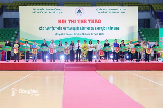 Gần 600 VĐV tranh tài tại Hội thi Thể thao các dân tộc thiểu số toàn quốc lần thứ XIV, khu vực II năm 2025 - Ảnh 1.