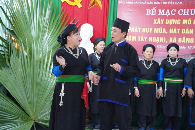 Phát huy giá trị nghệ thuật dân gian truyền thống dân tộc Tày - Ảnh 1.