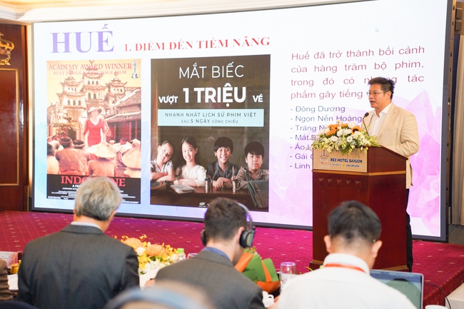 Hội thảo &quot;Thực trạng và giải pháp thu hút đoàn làm phim đến các địa phương&quot;, ra mắt cẩm nang &quot;TP.HCM - Điểm đến sản xuất phim&quot; - Ảnh 4.