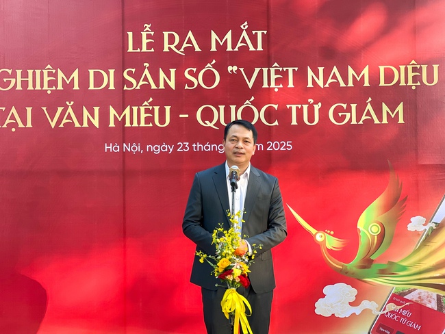 Ra mắt trải nghiệm di sản số Việt Nam Diệu Sử tại Văn Miếu – Quốc Tử Giám - Ảnh 1.