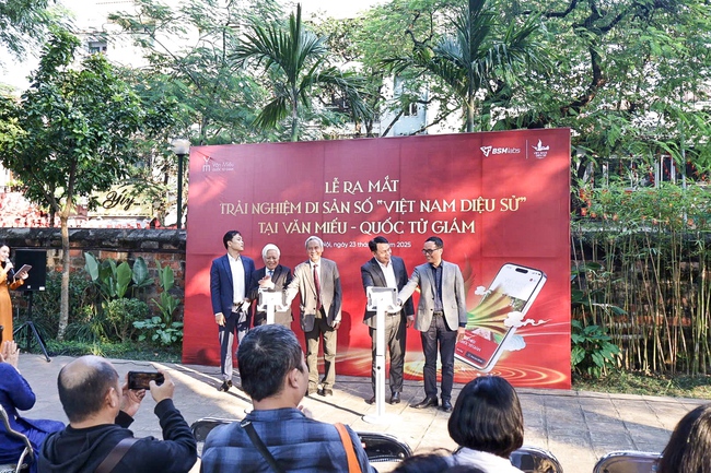 Ra mắt trải nghiệm di sản số Việt Nam Diệu Sử tại Văn Miếu – Quốc Tử Giám - Ảnh 2.