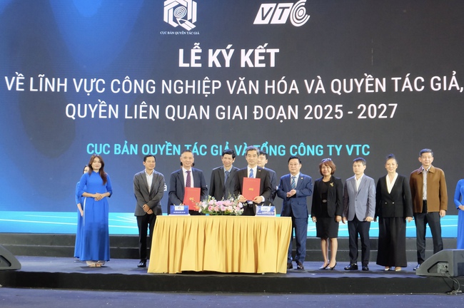 Ký kết hợp tác phát triển Văn hóa số và bảo hộ bản quyền - Ảnh 2.