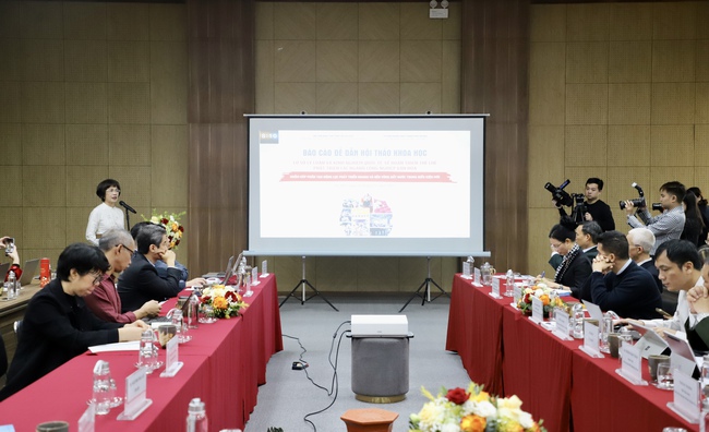 Hoàn thiện thể chế phát triển các ngành công nghiệp văn hóa nhằm góp phần tạo động lực phát triển nhanh và bền vững đất nước  - Ảnh 1. Hoàn thiện thể chế phát triển các ngành công nghiệp văn hóa nhằm góp phần tạo động lực phát triển nhanh và bền vững đất nước  - Ảnh 1.