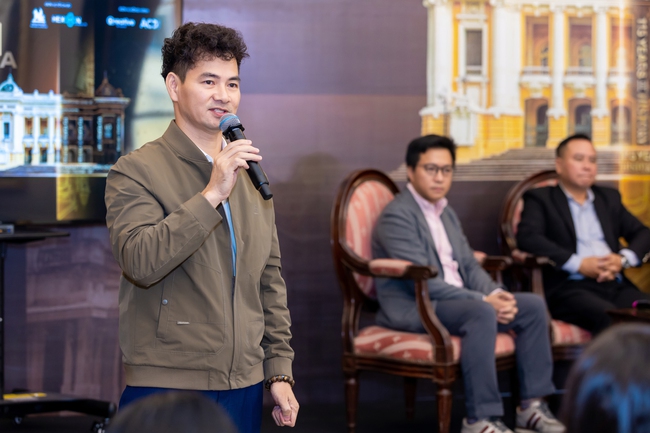 Khi Nhà hát Lớn Hà Nội kể chuyện bằng ánh sáng và âm thanh - Ảnh 3. Khi Nhà hát Lớn Hà Nội kể chuyện bằng ánh sáng và âm thanh - Ảnh 3.