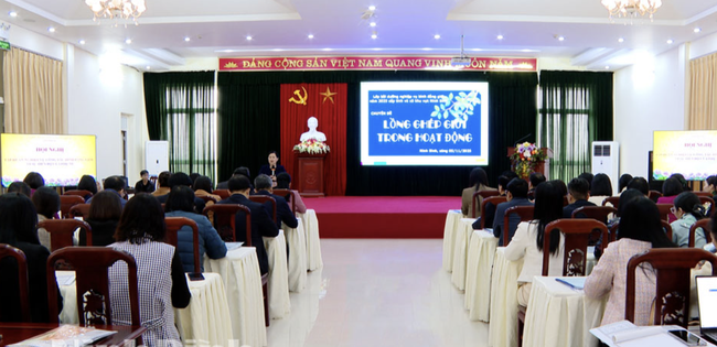 Ninh Bình: Tập huấn nâng cao năng lực bình đẳng giới, góp phần phát triển kinh tế - xã hội - Ảnh 1.