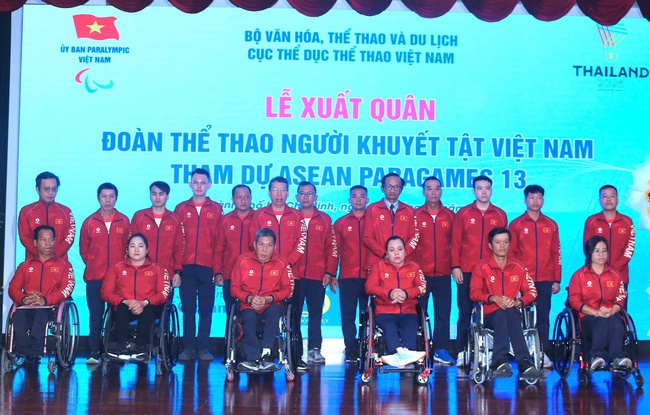Đoàn thể thao Người khuyết tật Việt Nam xuất quân tham gia ASEAN Para Games 13 - Ảnh 7.
