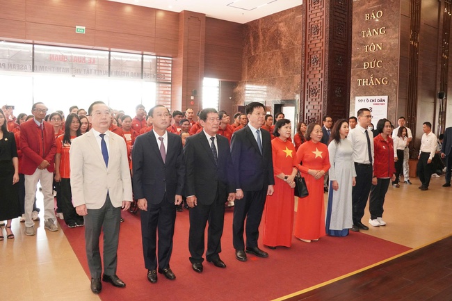 Phó Thủ tướng Mai Văn Chính: "Đoàn Thể thao NKT Việt Nam sẽ phát huy cao nhất tinh thần trách nhiệm, bản lĩnh và ý chí Việt Nam" - Ảnh 2. Phó Thủ tướng Mai Văn Chính: "Đoàn Thể thao NKT Việt Nam sẽ phát huy cao nhất tinh thần trách nhiệm, bản lĩnh và ý chí Việt Nam" - Ảnh 2.