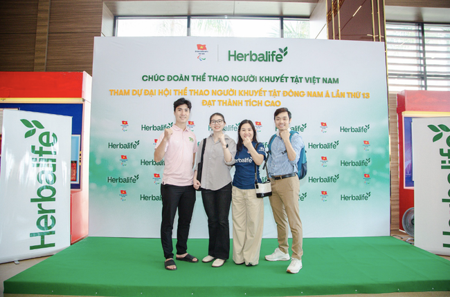 Herbalife Việt Nam đồng hành cùng Đoàn Thể thao Người khuyết tật Việt Nam tham dự ASEAN Para Games lần thứ 13 - Ảnh 6.