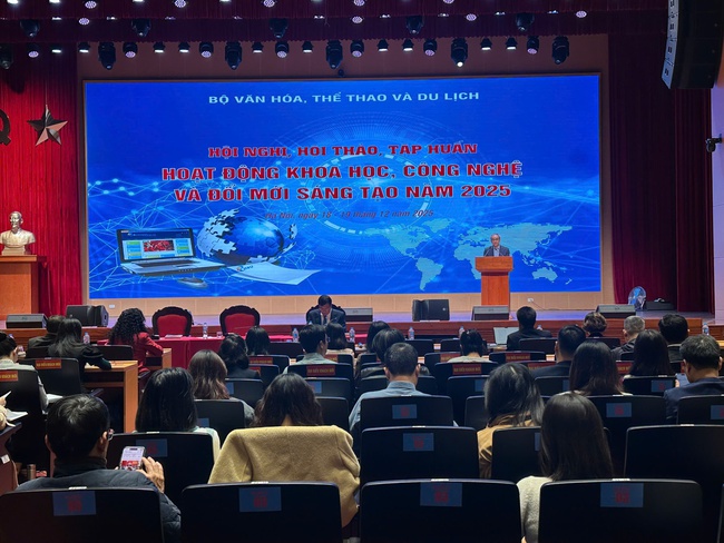 Khoa học, công nghệ và đổi mới sáng tạo – động lực then chốt thúc đẩy phát triển ngành Văn hóa, Thể thao và Du lịch - Ảnh 1. Khoa học, công nghệ và đổi mới sáng tạo – động lực then chốt thúc đẩy phát triển ngành Văn hóa, Thể thao và Du lịch - Ảnh 1.