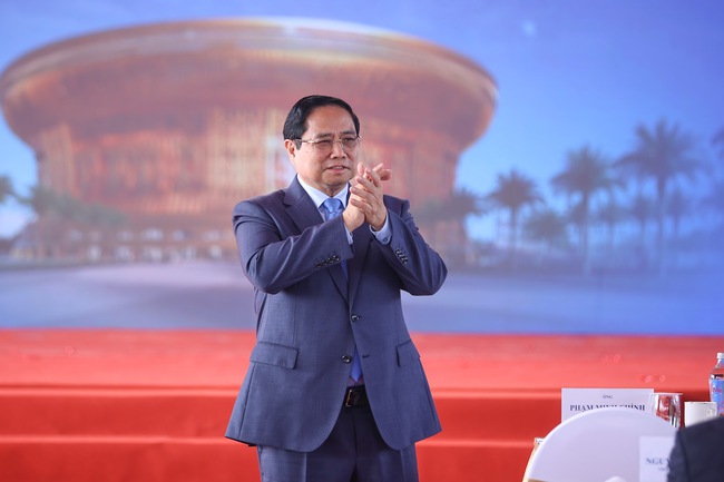 Thủ tướng Phạm Minh Chính dự khởi công dự án khu đô thị thể thao Olympic, Hà Nội - Ảnh 2.