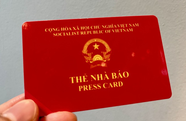 Gia hạn thời gian sử dụng Thẻ nhà báo kỳ hạn 2021 - 2025 - Ảnh 1.