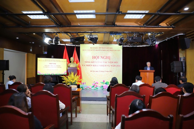 Trung tâm Chuyển đổi số VHTTDL tổng kết công tác năm 2025 và triển khai nhiệm vụ năm 2026 - Ảnh 1. Trung tâm Chuyển đổi số VHTTDL tổng kết công tác năm 2025 và triển khai nhiệm vụ năm 2026 - Ảnh 1.