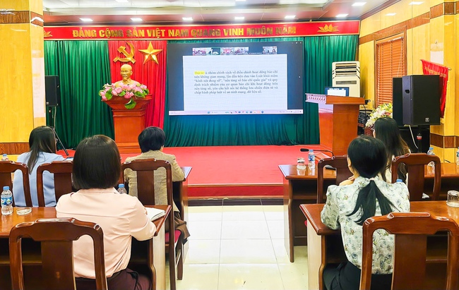 Tập huấn Truyền thông chính sách, bồi dưỡng công tác quản lý nhà nước về báo chí  - Ảnh 6.