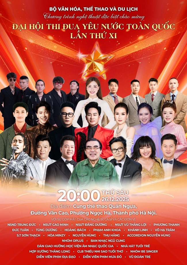 Chương trình nghệ thuật đặc biệt chào mừng Đại hội Thi đua yêu nước toàn quốc 2025 - Ảnh 2.