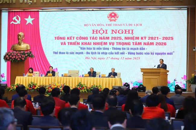 Thủ tướng: Văn hóa thẩm thấu - truyền thông lan tỏa - thể thao vươn tầm - du lịch đột phá"; kiến tạo không gian phát triển văn hóa, thể thao, du lịch trong kỷ nguyên mới - Ảnh 7.