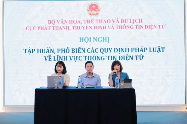 Hội nghị tập huấn, phổ biến các quy định pháp luật về lĩnh vực thông tin điện tử - Ảnh 7.