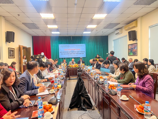 Nhiều phát hiện mới trong cuộc khai quật thăm dò khu vực Chính điện Kinh thiên năm 2025 - Ảnh 7.