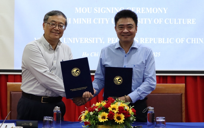 Trường Đại học Văn hóa Thành phố Hồ Chí Minh: Dấu ấn hành trình 50 năm xây dựng và phát triển - Ảnh 6. Trường Đại học Văn hóa Thành phố Hồ Chí Minh: Dấu ấn hành trình 50 năm xây dựng và phát triển - Ảnh 6.