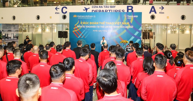 Đoàn Thể thao Việt Nam chính thức lên đường dự SEA Games 33 - Ảnh 1. Đoàn Thể thao Việt Nam chính thức lên đường dự SEA Games 33 - Ảnh 1.